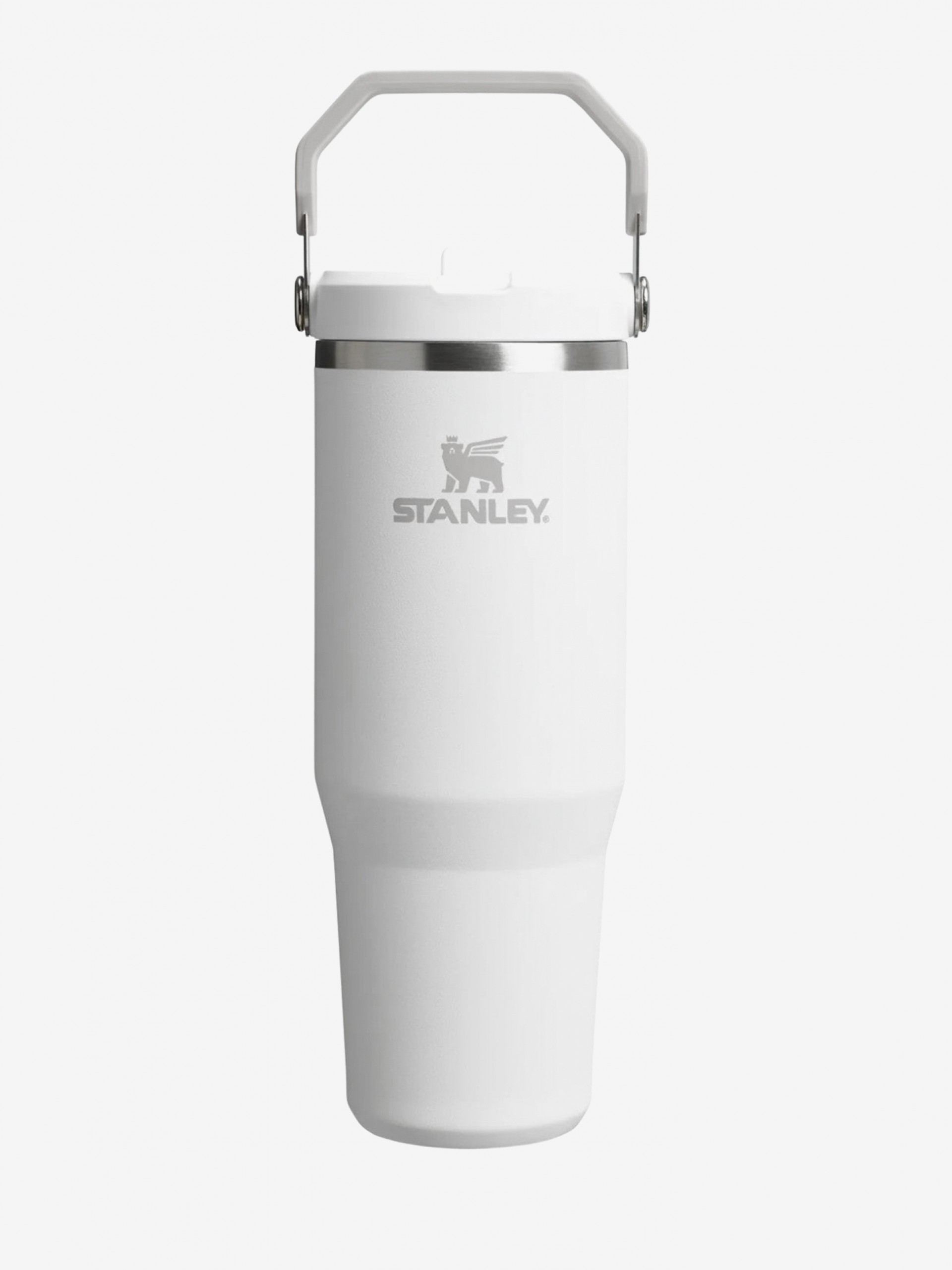 Vaso Térmico Stanley The Iceflow Flip Straw 2.0 Tumbler 0.89L Blanco