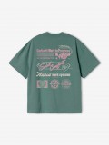 T-shirt Carhartt WIP Networks Verde