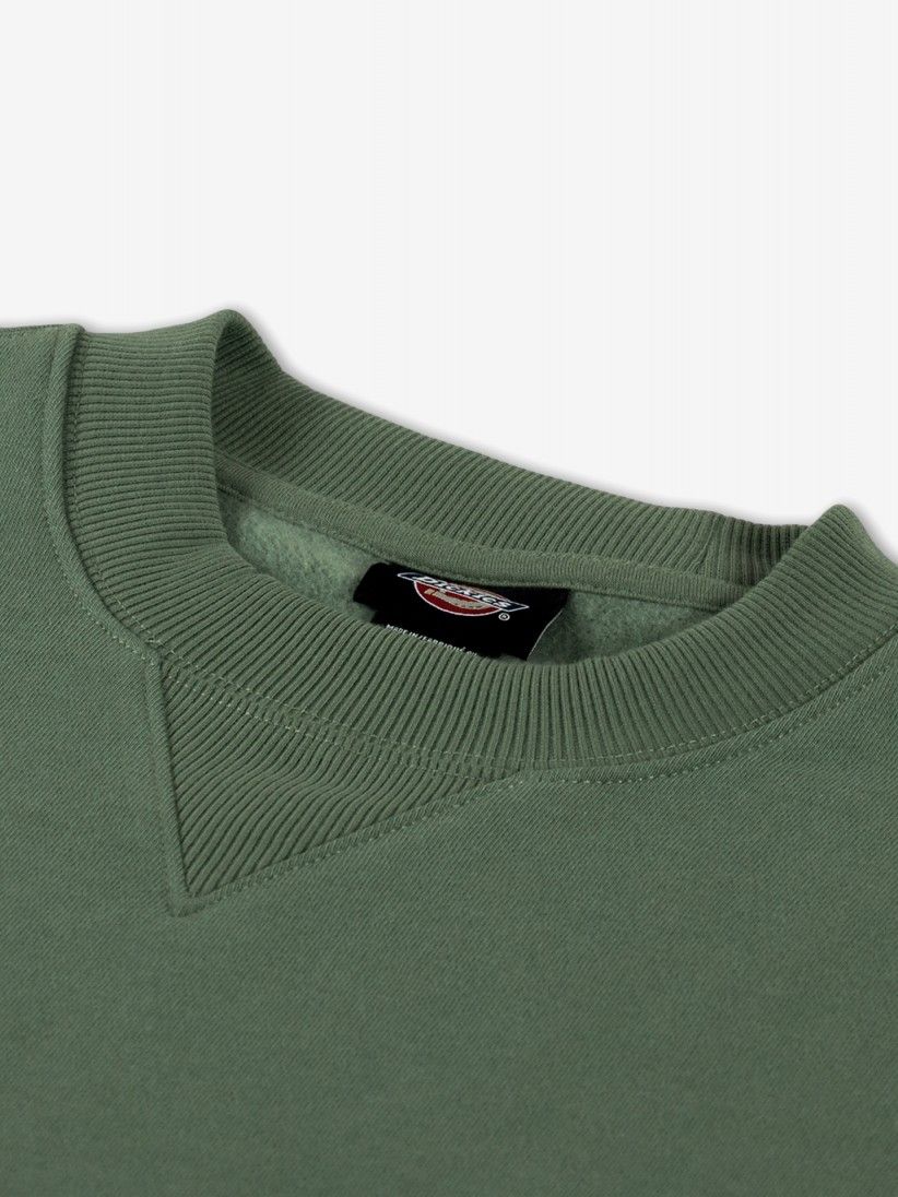 Dickies Summerdale Crew Green Sweater
