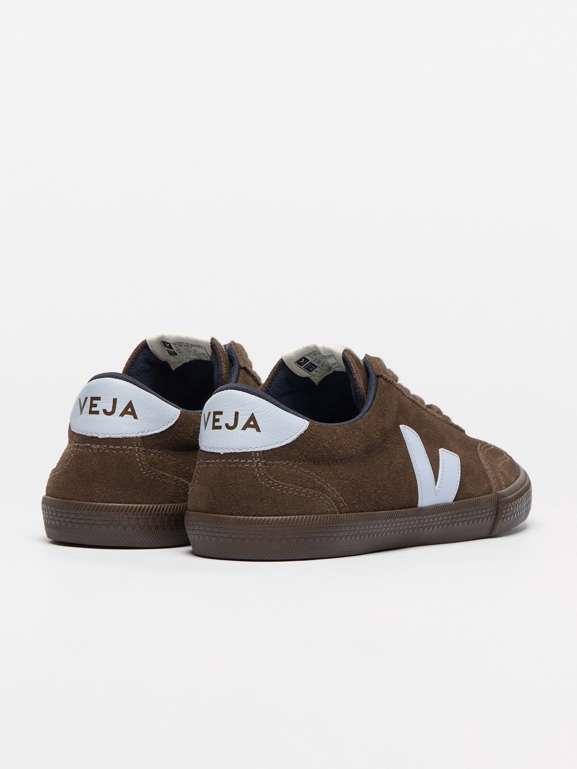 Zapatillas VEJA Volley Marrones De Gamuza