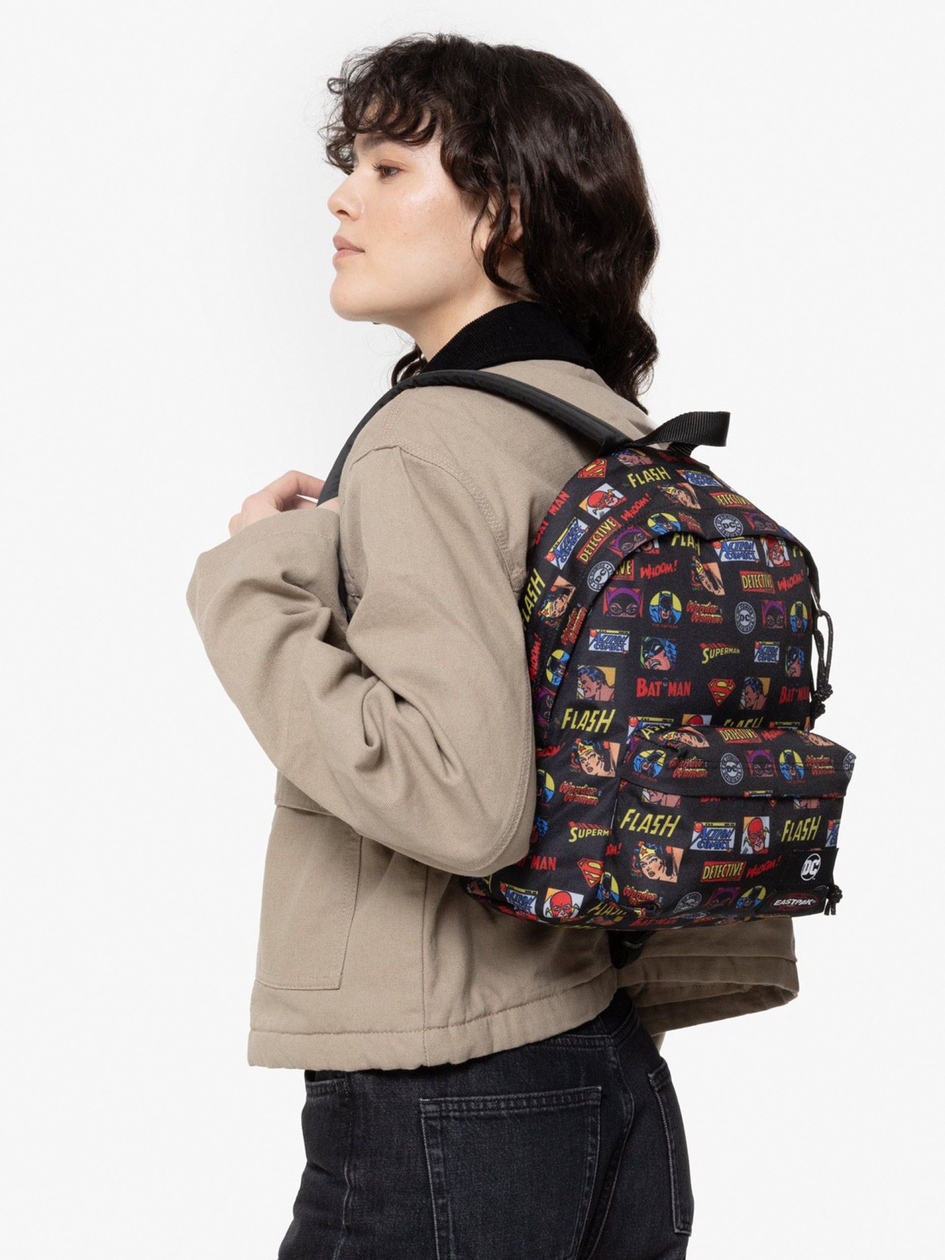 Mochila Eastpak Orbit DC Icons Negra