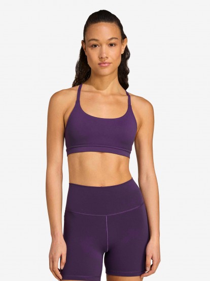 Suti Desportivo Adidas All Me Suporte Mdio Roxo