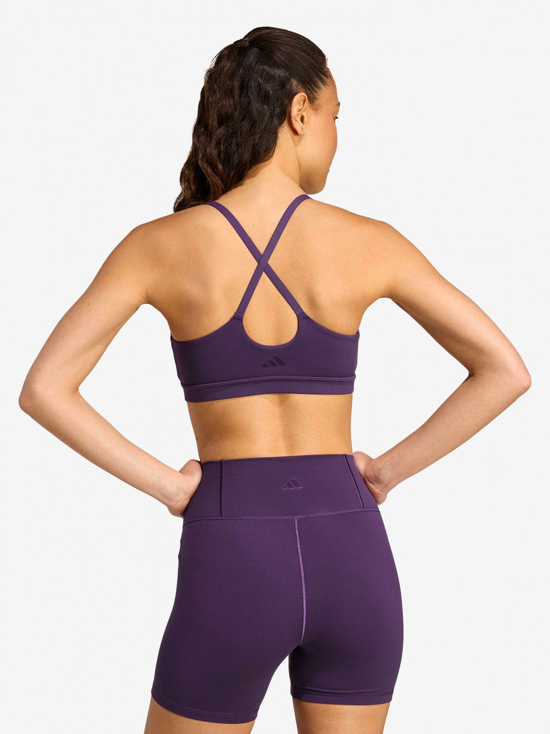 Sutiã Desportivo Adidas All Me Suporte Médio Roxo