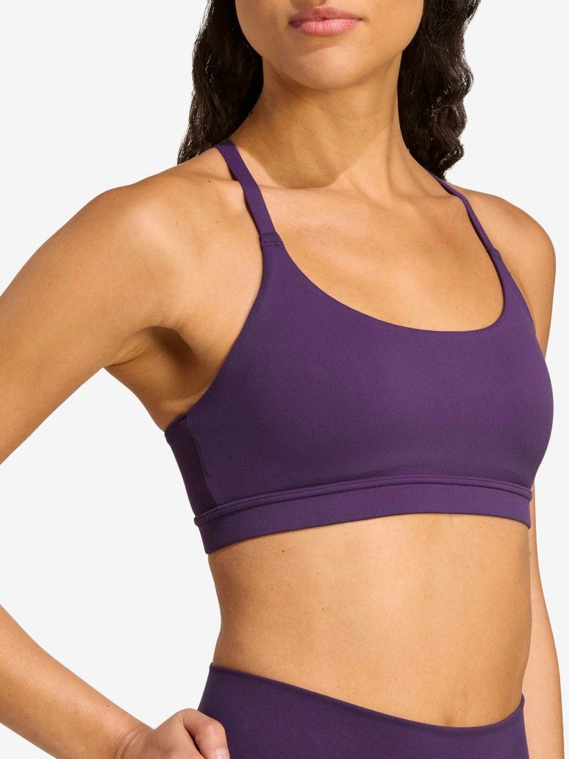 Suti Desportivo Adidas All Me Suporte Mdio Roxo