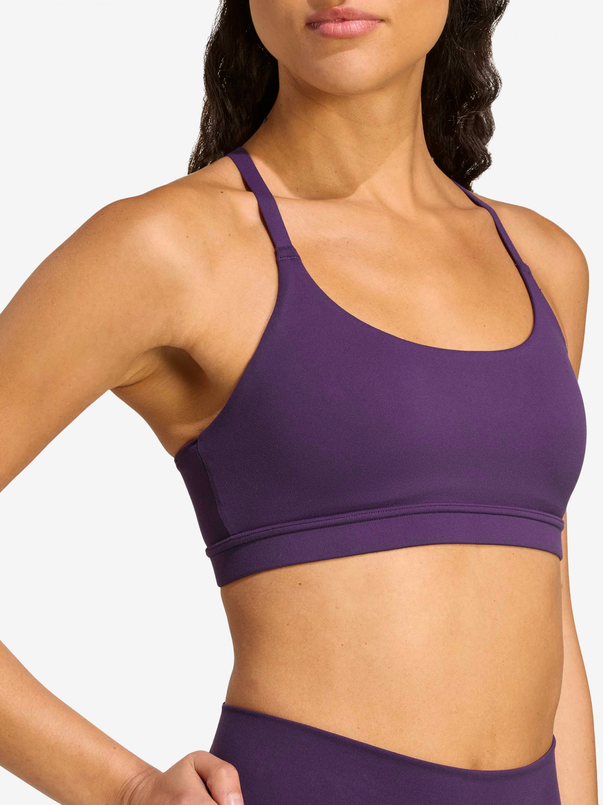 Sutiã Desportivo Adidas All Me Suporte Médio Roxo