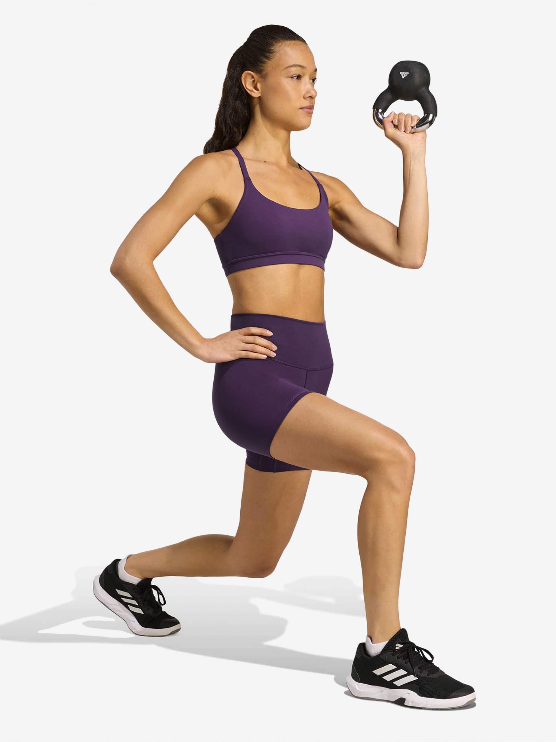 Sutiã Desportivo Adidas All Me Suporte Médio Roxo