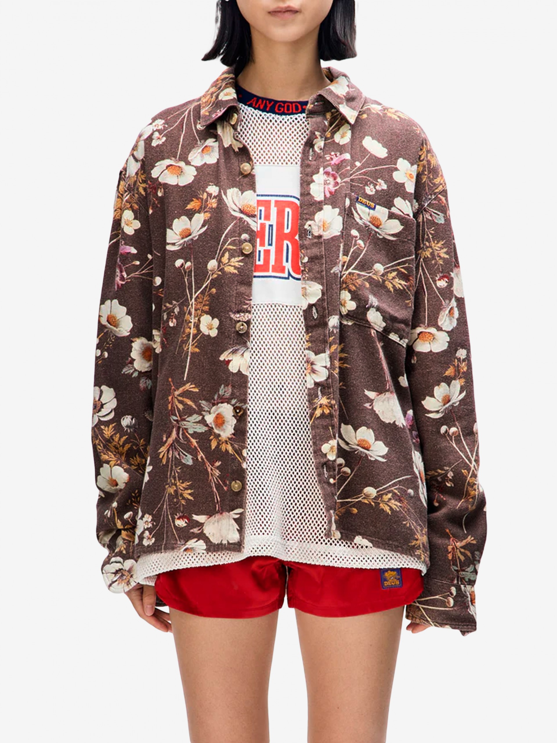 Camisa Deus Ex Machina Birdsong Floral