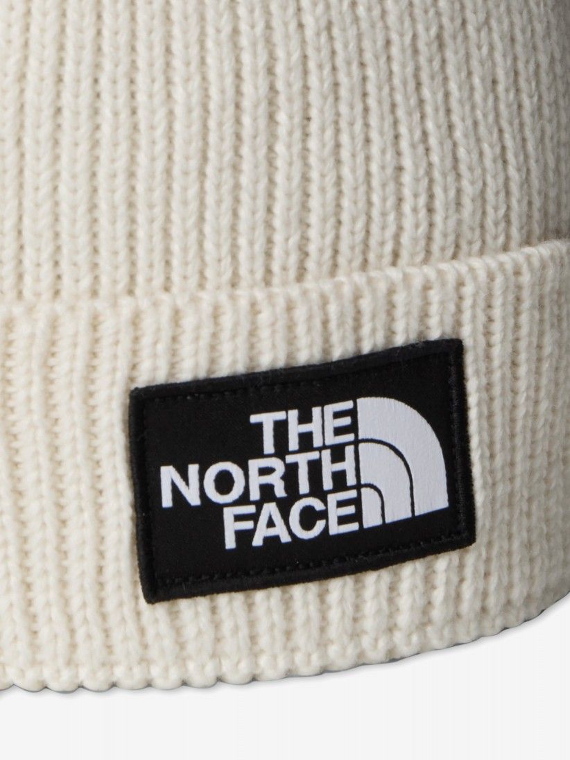 Gorro The North Face Logo Box Pompom Branco