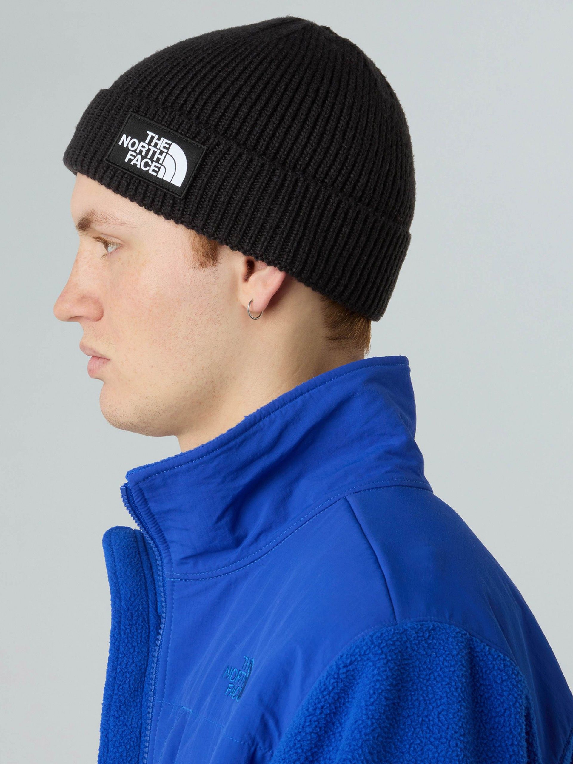 Gorro The North Face Logo Box Cuffed Preto