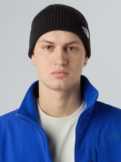 Gorro The North Face Logo Box Cuffed Preto