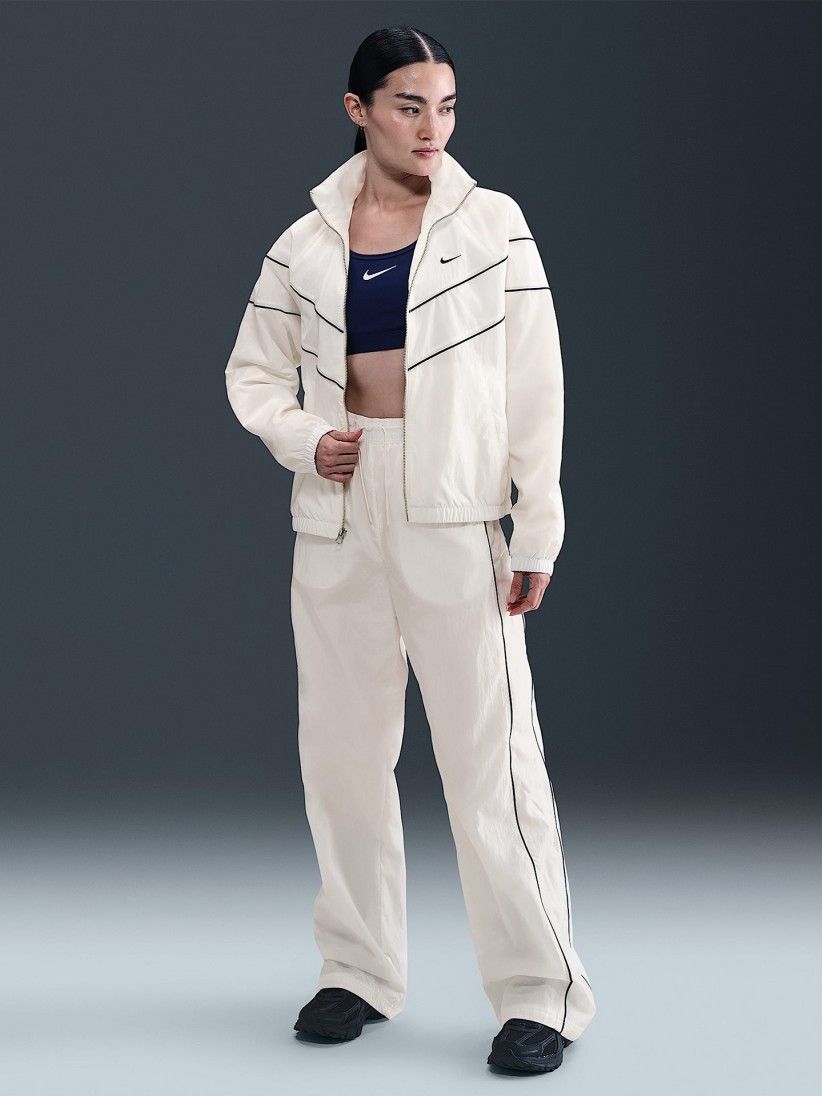 Nike Windrunner Loose UV Woven White Jacket For Women