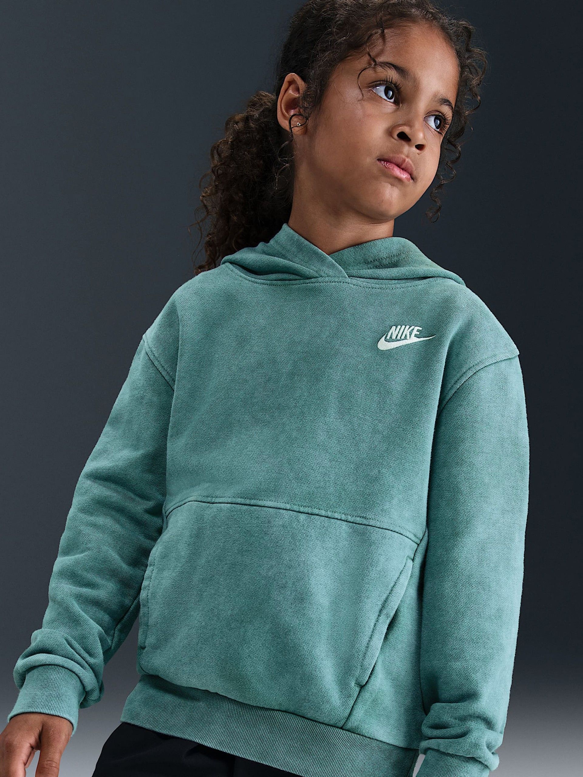 Nike Sportswear Junior Blue Hoodie