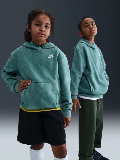 Nike Sportswear Junior Blue Hoodie