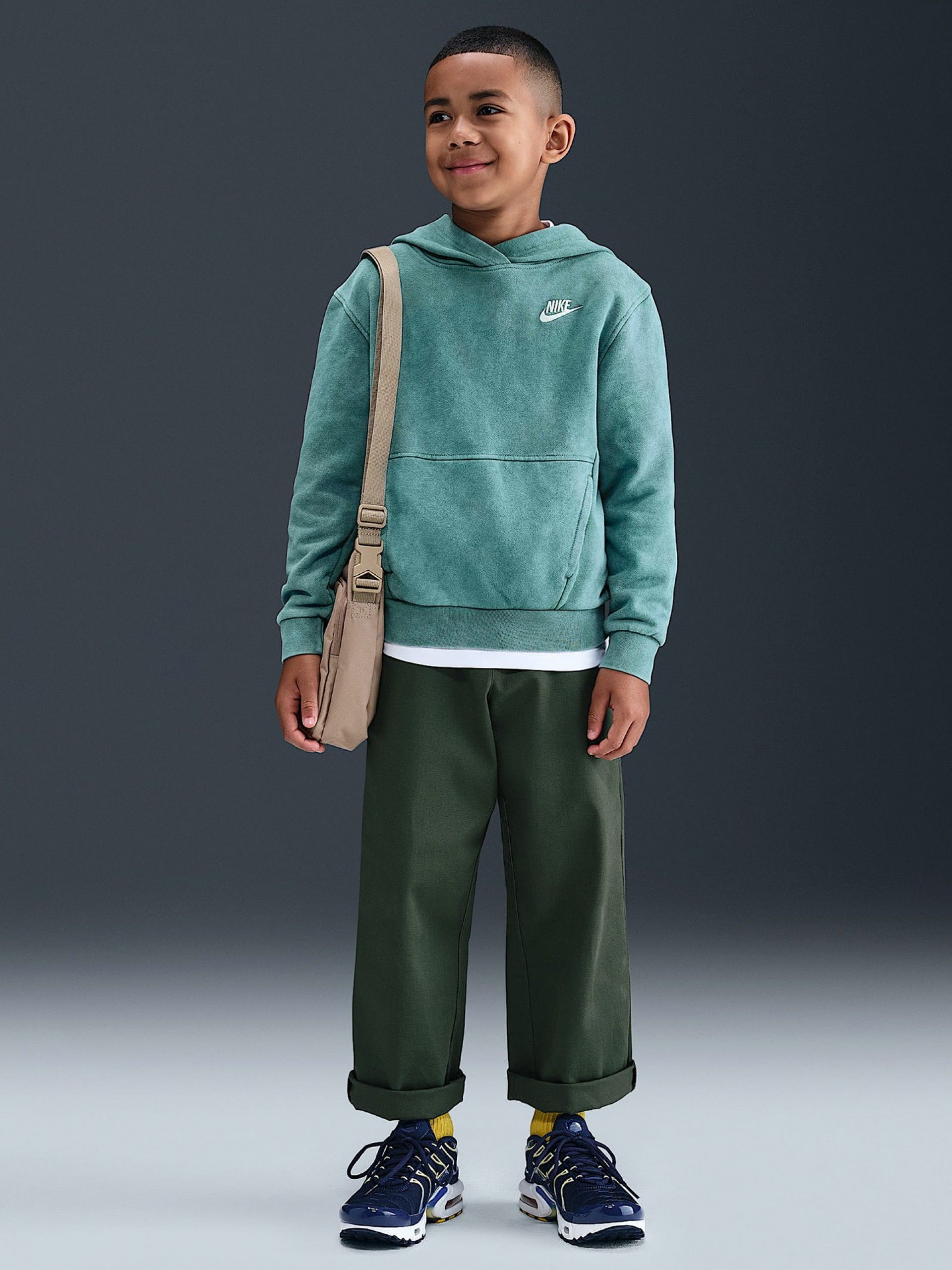 Nike Sportswear Junior Blue Hoodie