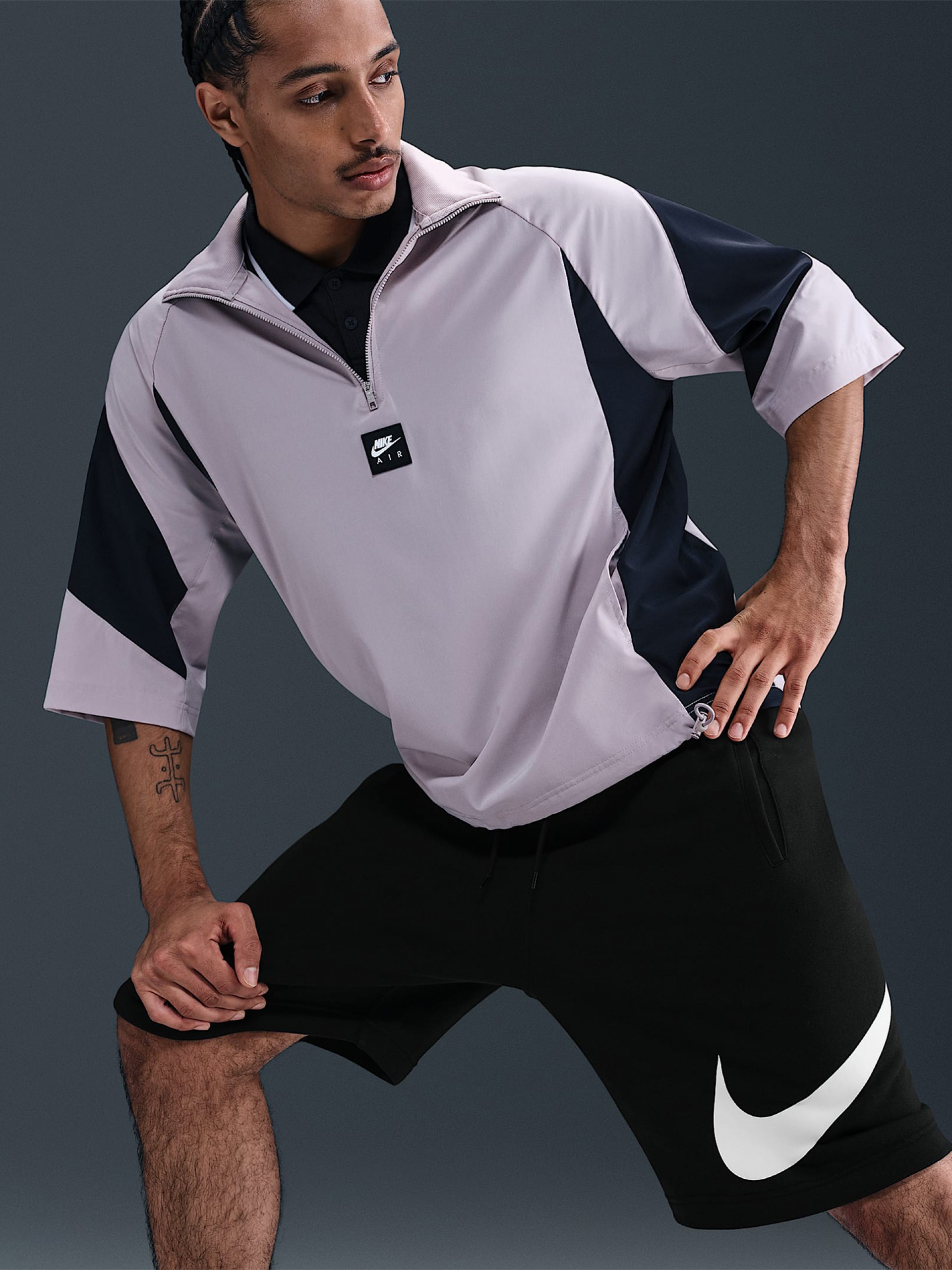 Pantalones Cortos Nike Club Fleece Negros Para Hombre