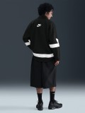 Camisola Nike Sportswear Club Preta e Branca Para Homem