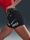Nike Pro Mid-Rise 7.5cm Black Biker Shorts For Women