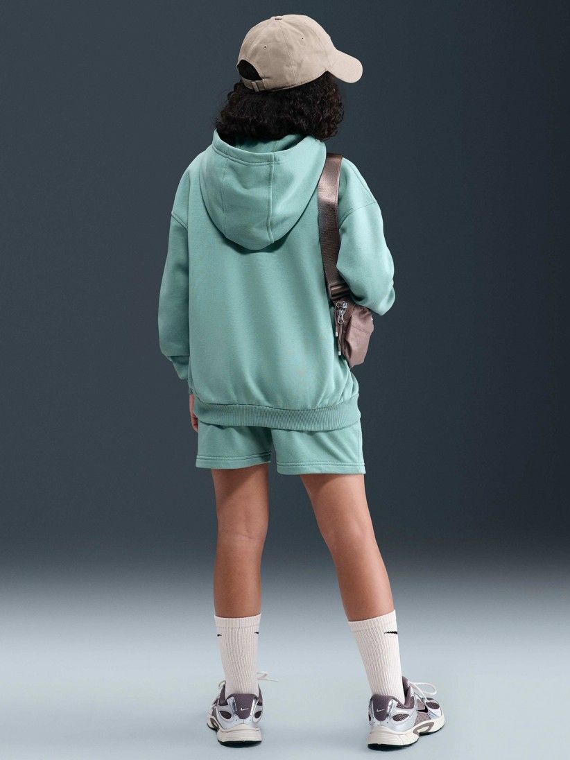 Casaco com Capuz Nike Sportswear Club Fleece Jnior Verde