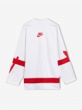 Camisola Nike Sportswear Club Branca e Vermelha Para Homem