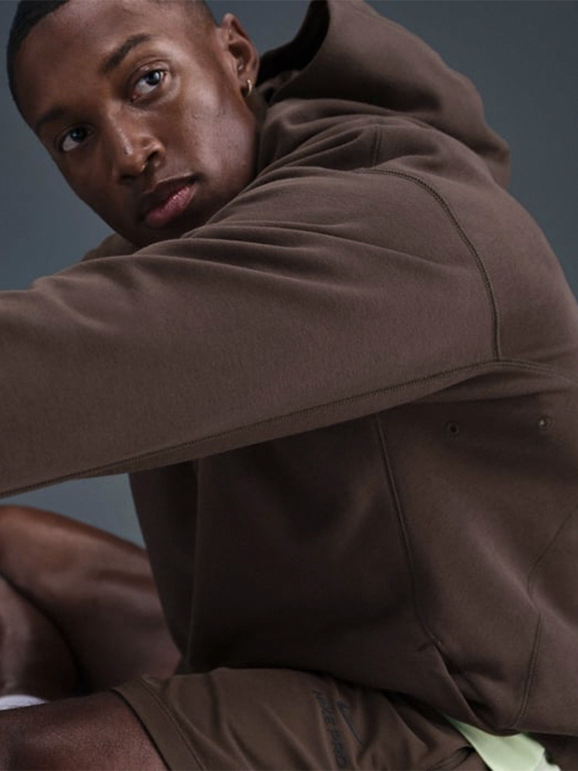 Nike Pro Dri-FIT 15cm Brown Training Shorts For Men