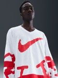 Camisola Nike Sportswear Club Branca e Vermelha Para Homem