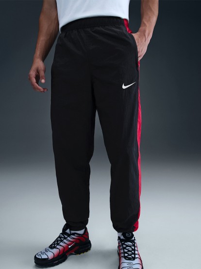 Nike Total 90 Black and Red Football Trousers For Men