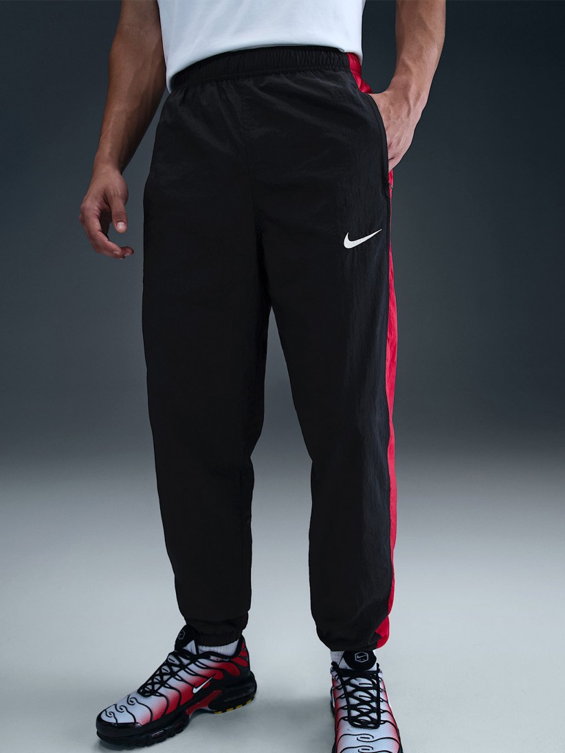 Nike Total 90 Black and Red Football Trousers For Men