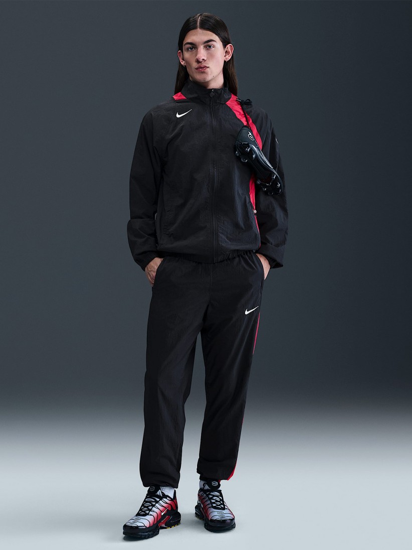 Nike Total 90 Black and Red Football Trousers For Men