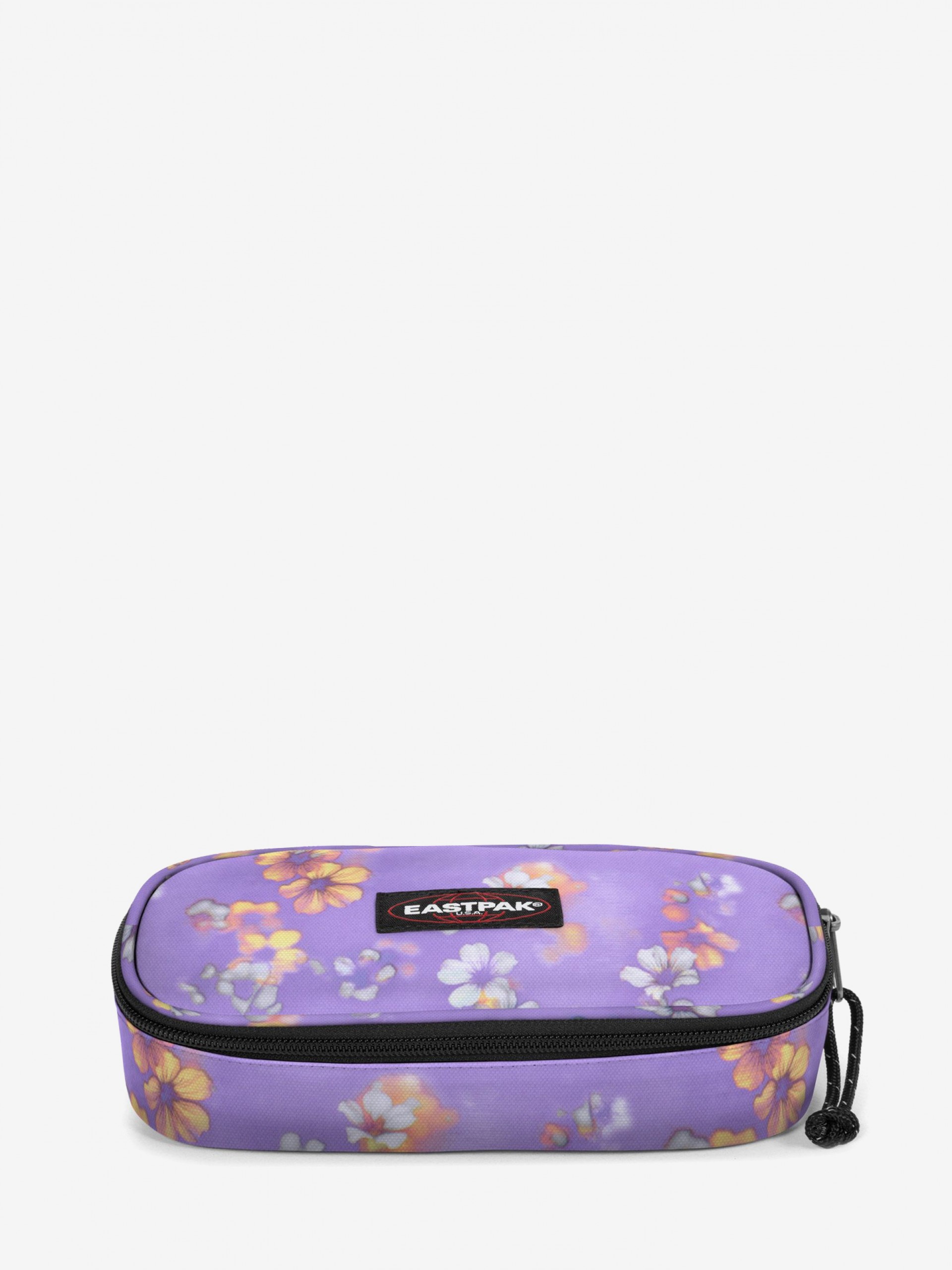 Eastpak Oval Single Floral Fade Lilac Pencil Case