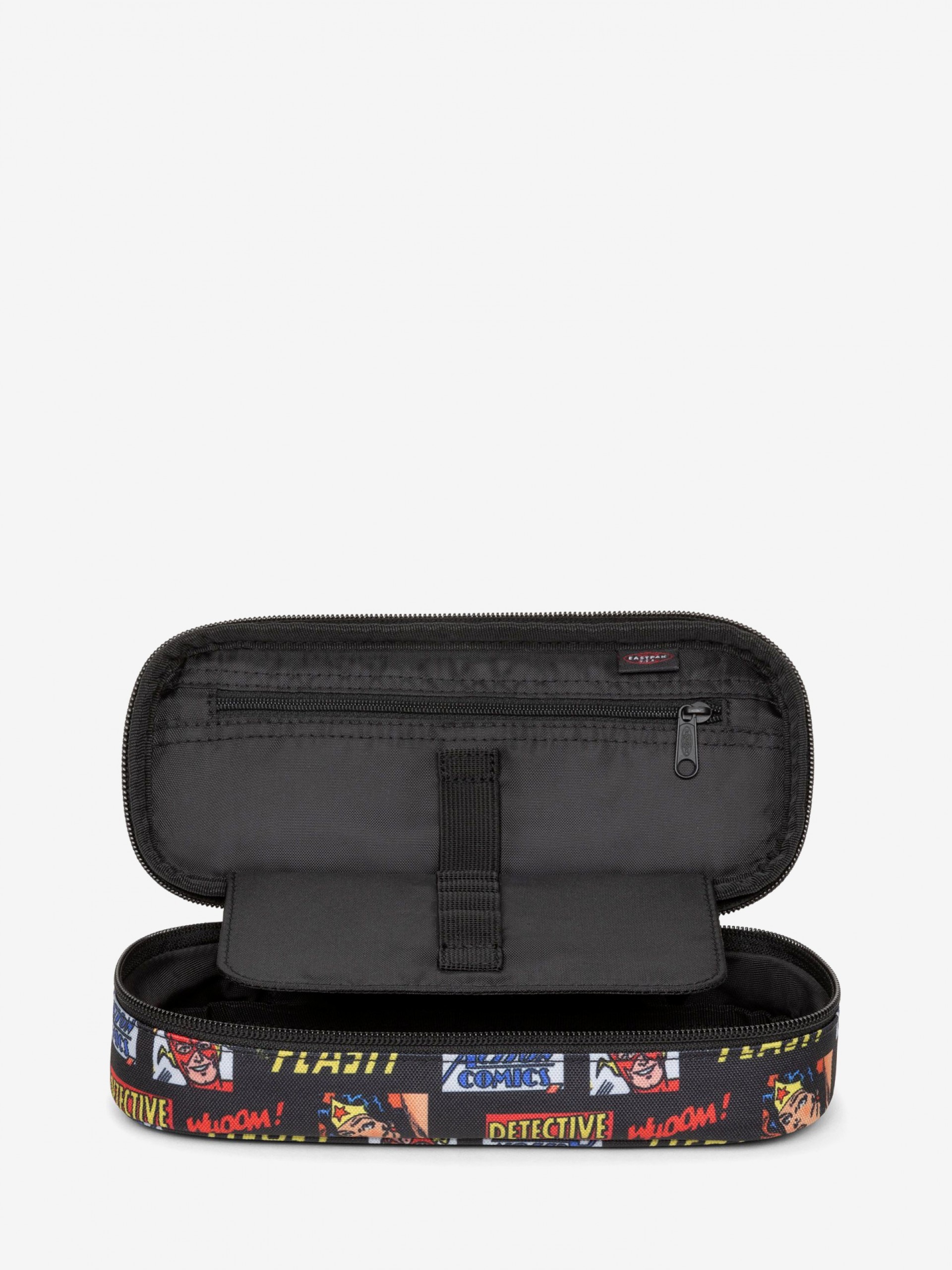 Estojo Eastpak Oval Single DC Icons Preto