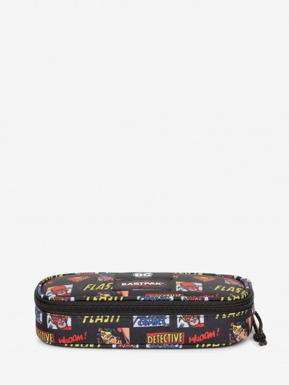 Estojo Eastpak Oval Single DC Icons Preto