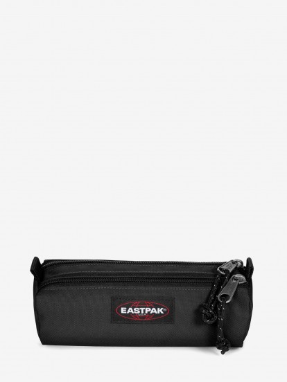 Estojo Eastpak Double Benchmark Preto