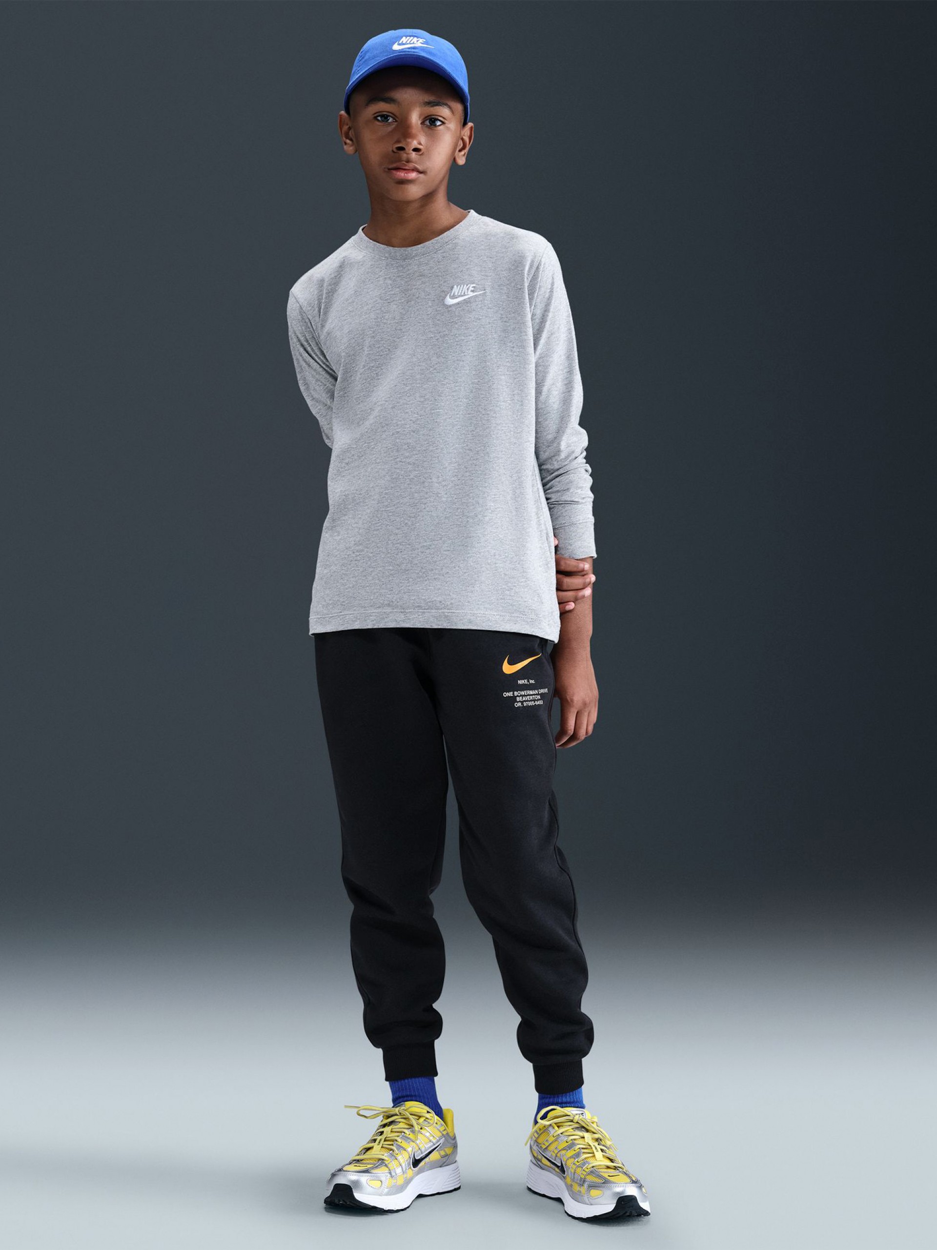 Pantalones Nike Sportswear Fleece Júnior Negros