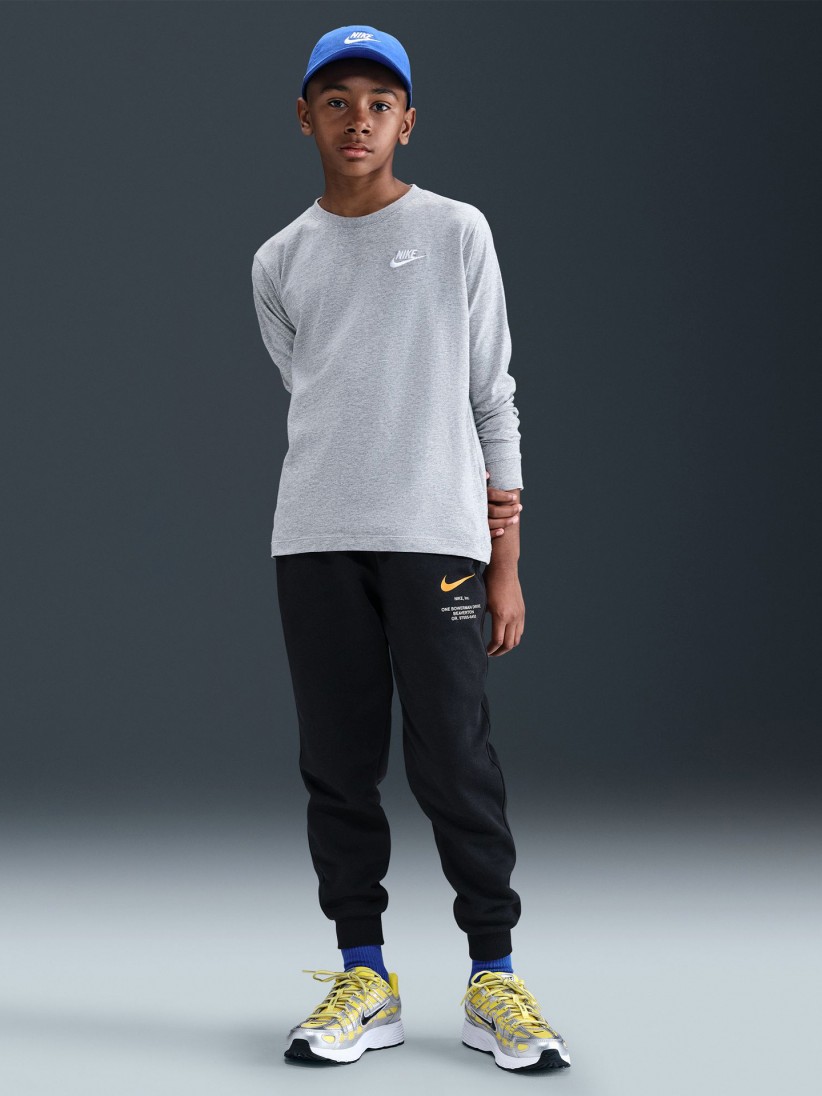 Nike Sportswear Fleece Junior Black Trousers