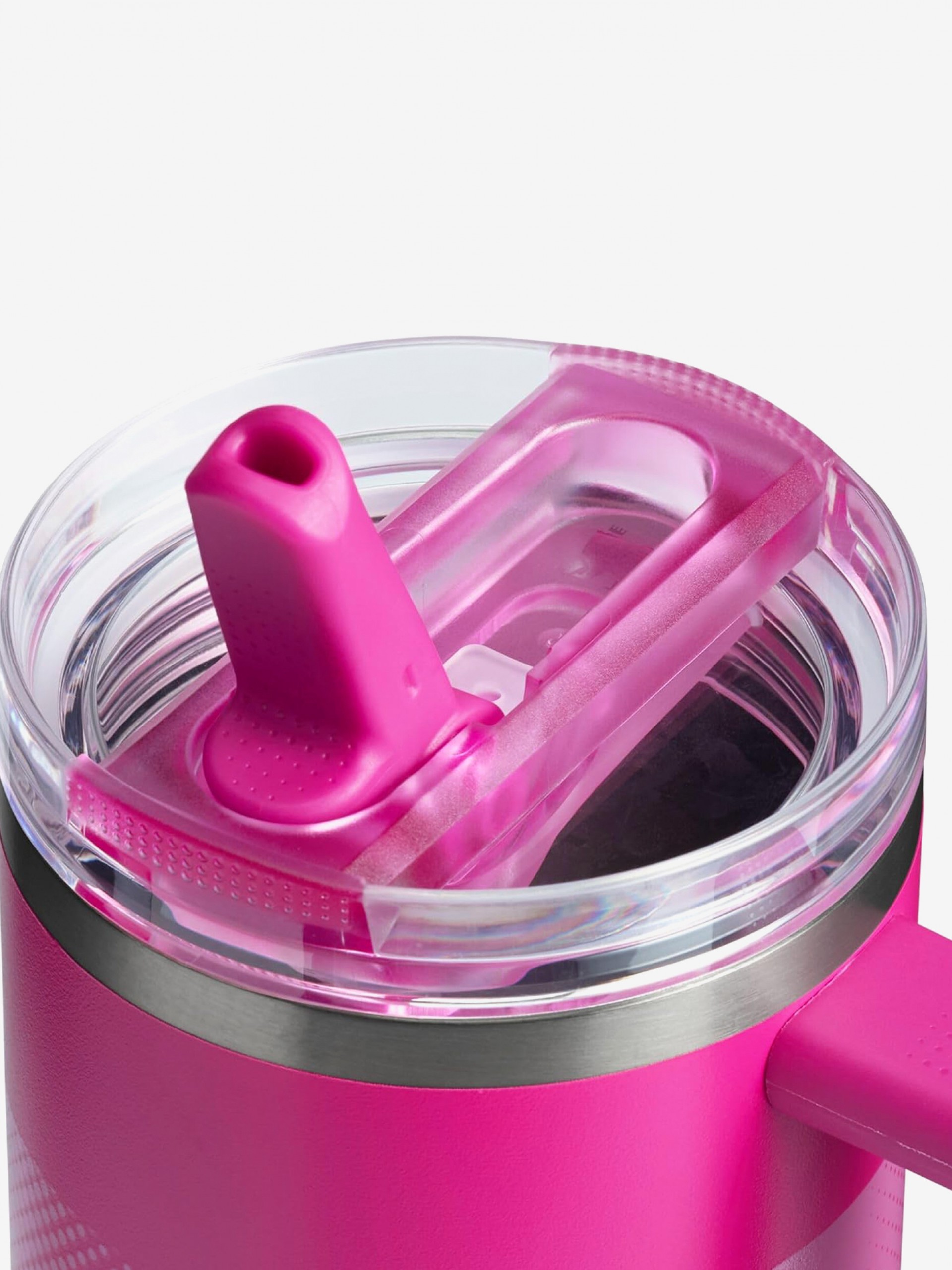 Copo Térmico Stanley Quencher Protour Flip Straw Tumbler 1.2L Rosa