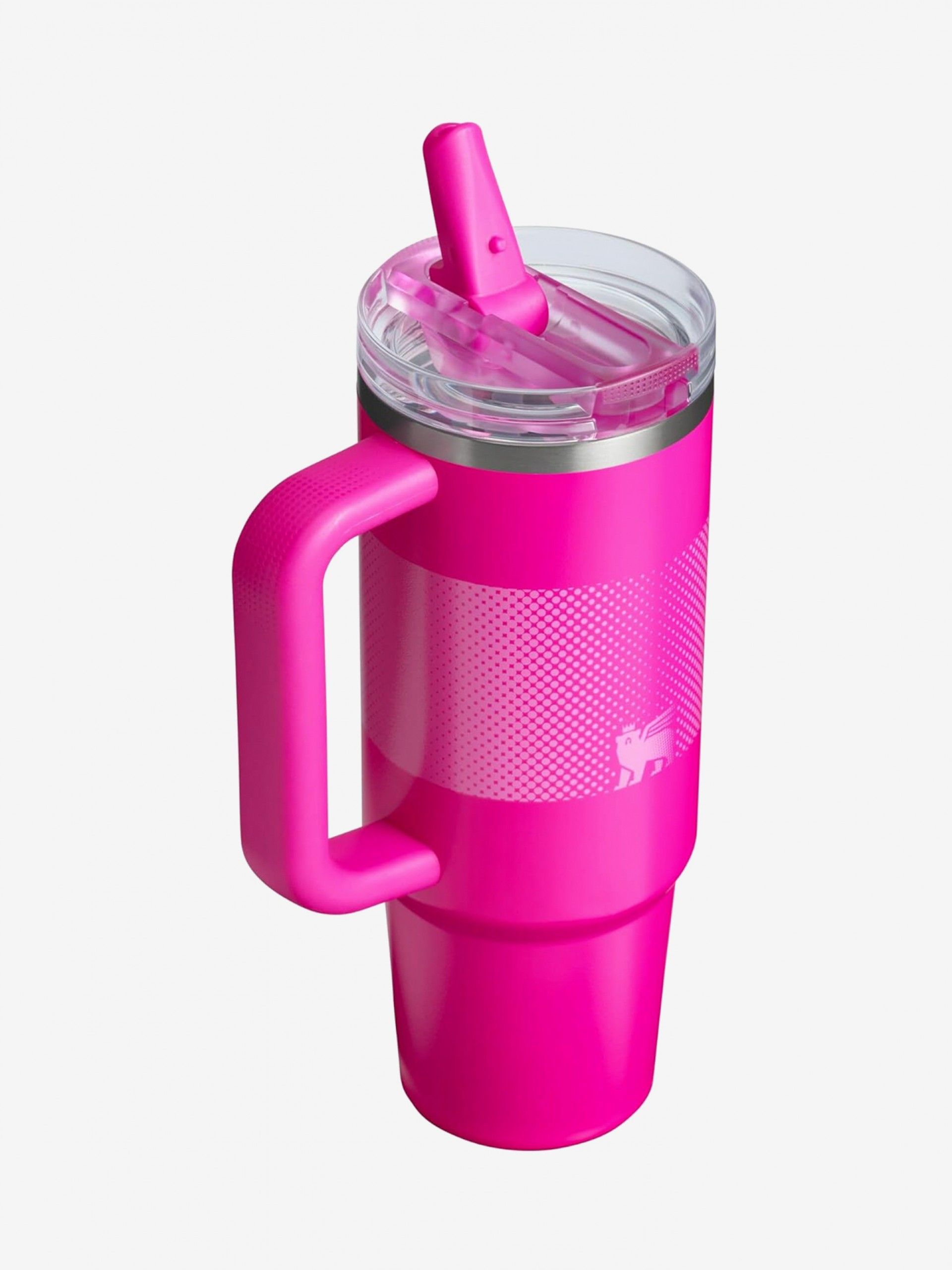 Copo Térmico Stanley Quencher Protour Flip Straw Tumbler 1.2L Rosa