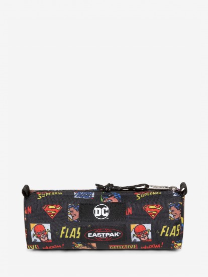 Estojo Eastpak Benchmark Single DC Icons Preto
