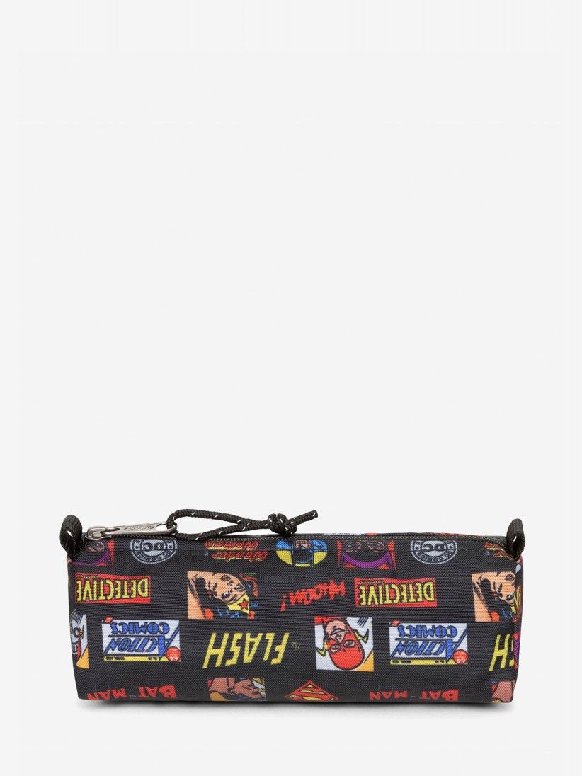 Estojo Eastpak Benchmark Single DC Icons Preto
