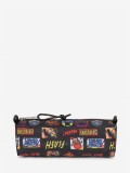 Estojo Eastpak Benchmark Single DC Icons Preto