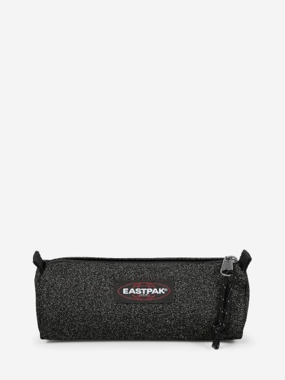 Estojo Eastpak Benchmark Single Preto Brilhante