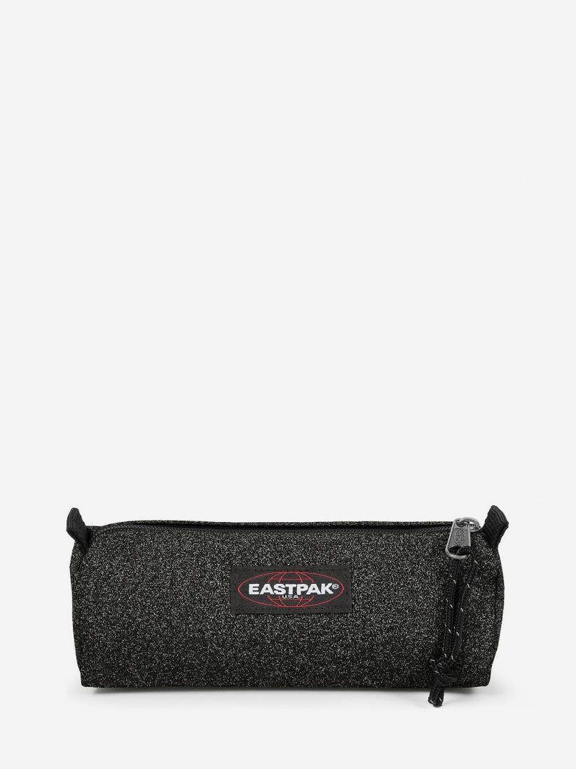 Estojo Eastpak Benchmark Single Preto Brilhante
