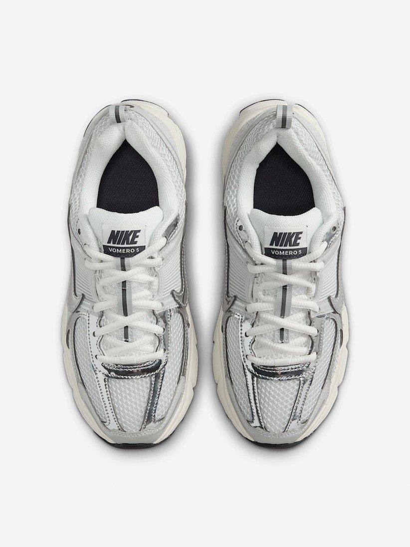 Sapatilhas Nike Vomero 5 Cinzentas e Prateadas Jnior