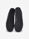 Sapatilhas Fred Perry B722 Pretas Em Couro Granulado