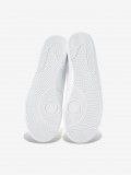 Sapatilhas Fred Perry B722 Brancas Em Couro Granulado