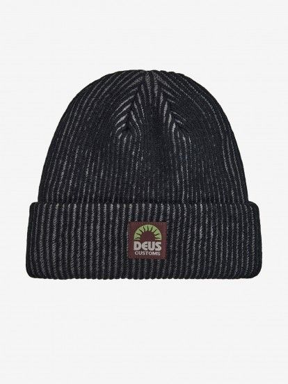 Gorro Deus Ex Machina Melody 2 Tone Preto