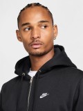 Casaco com Capuz Nike Club Preto Para Homem