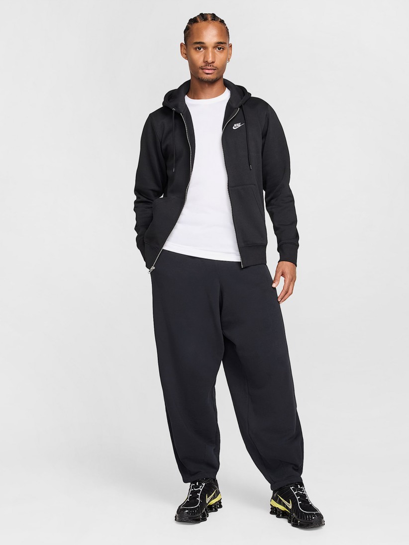 Casaco com Capuz Nike Club Preto Para Homem