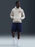 Camisola com Capuz Nike Solo Swoosh Bege Para Homem