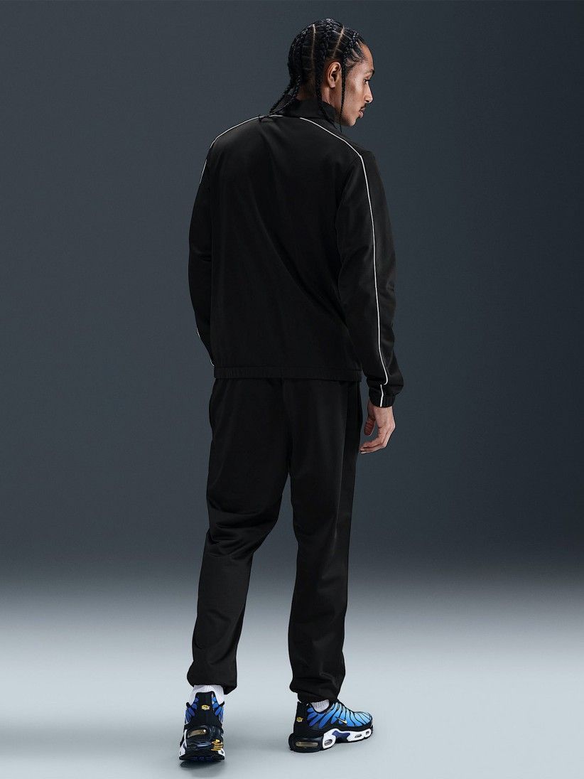 Fato de Treino Nike Club Poly Knit Preto Para Homem