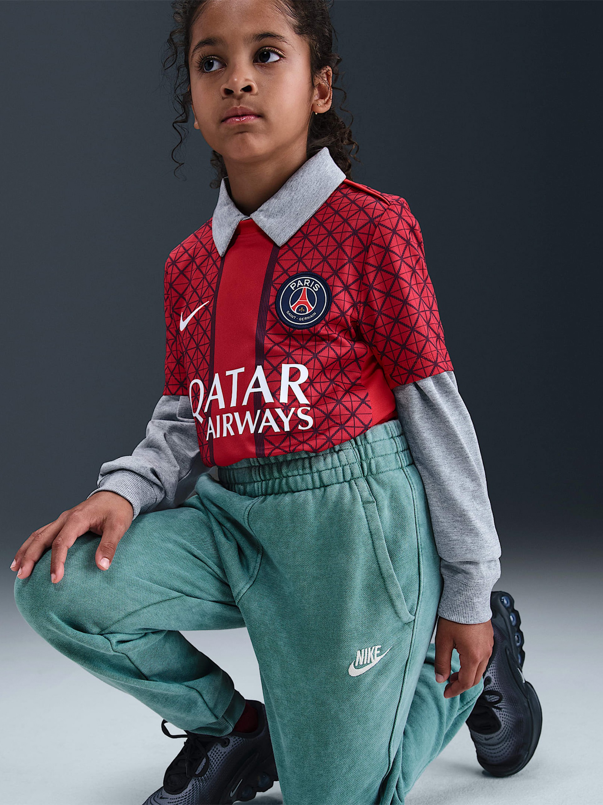 Pantalones Nike Sportswear Júnior Azules